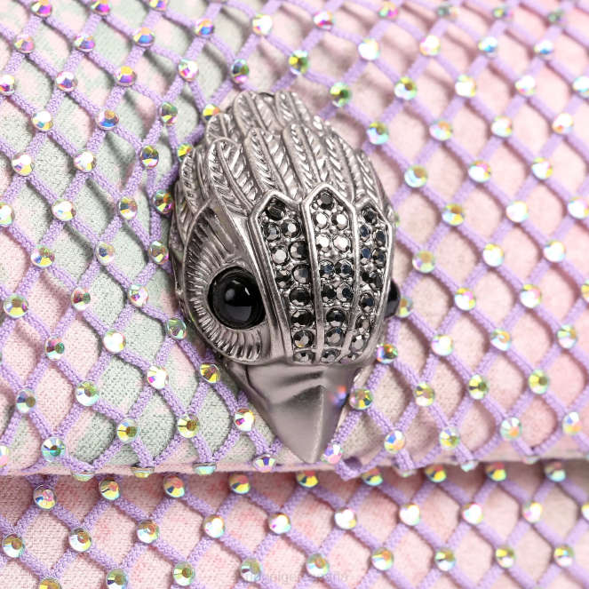 Kurt Geiger mujer Tela de Londres mini Kensington 2LPR38 | bolsas combinación de metales